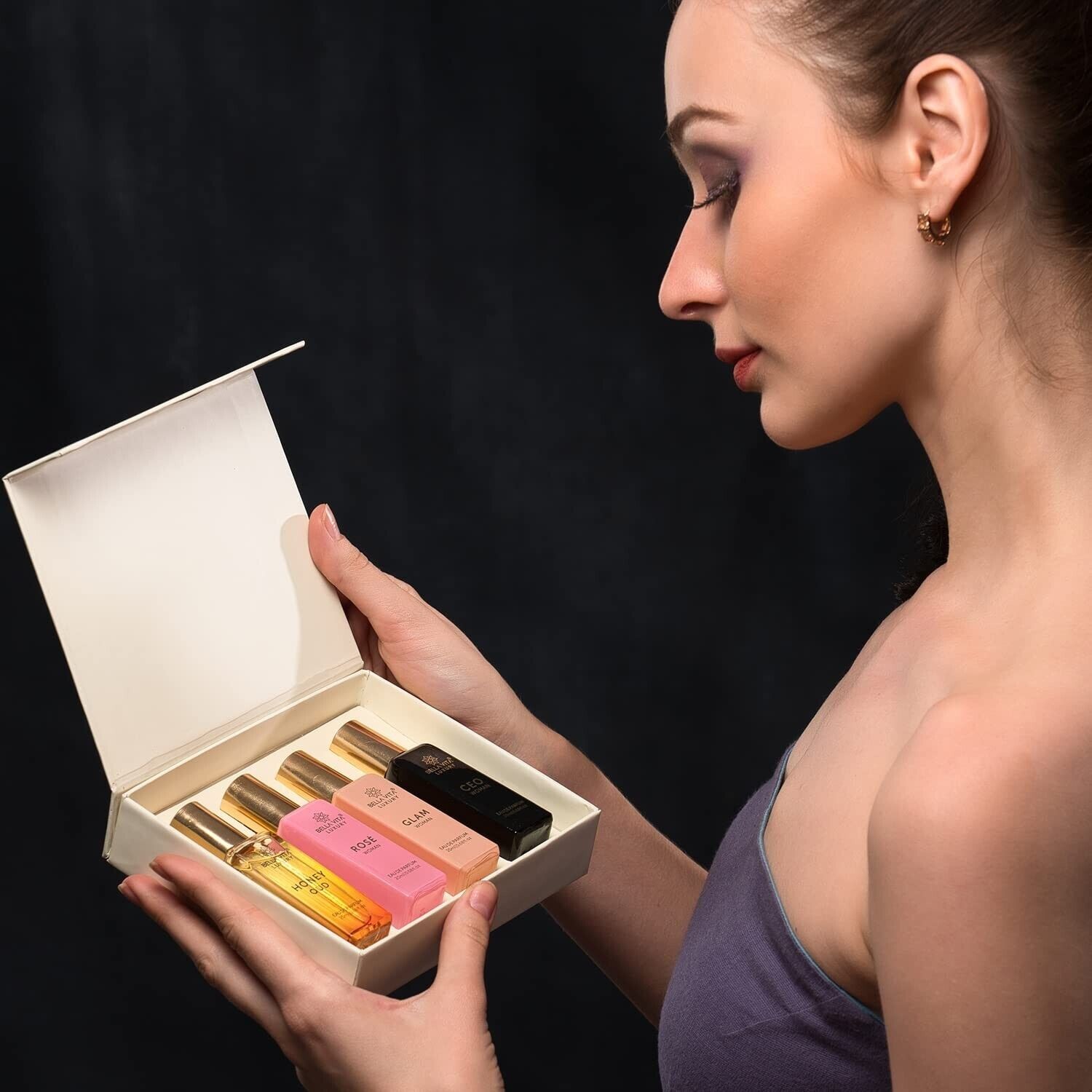 Bella Vita Luxury Women's Perfume | 4 Scent Perfume | Gift Set | 80 ml