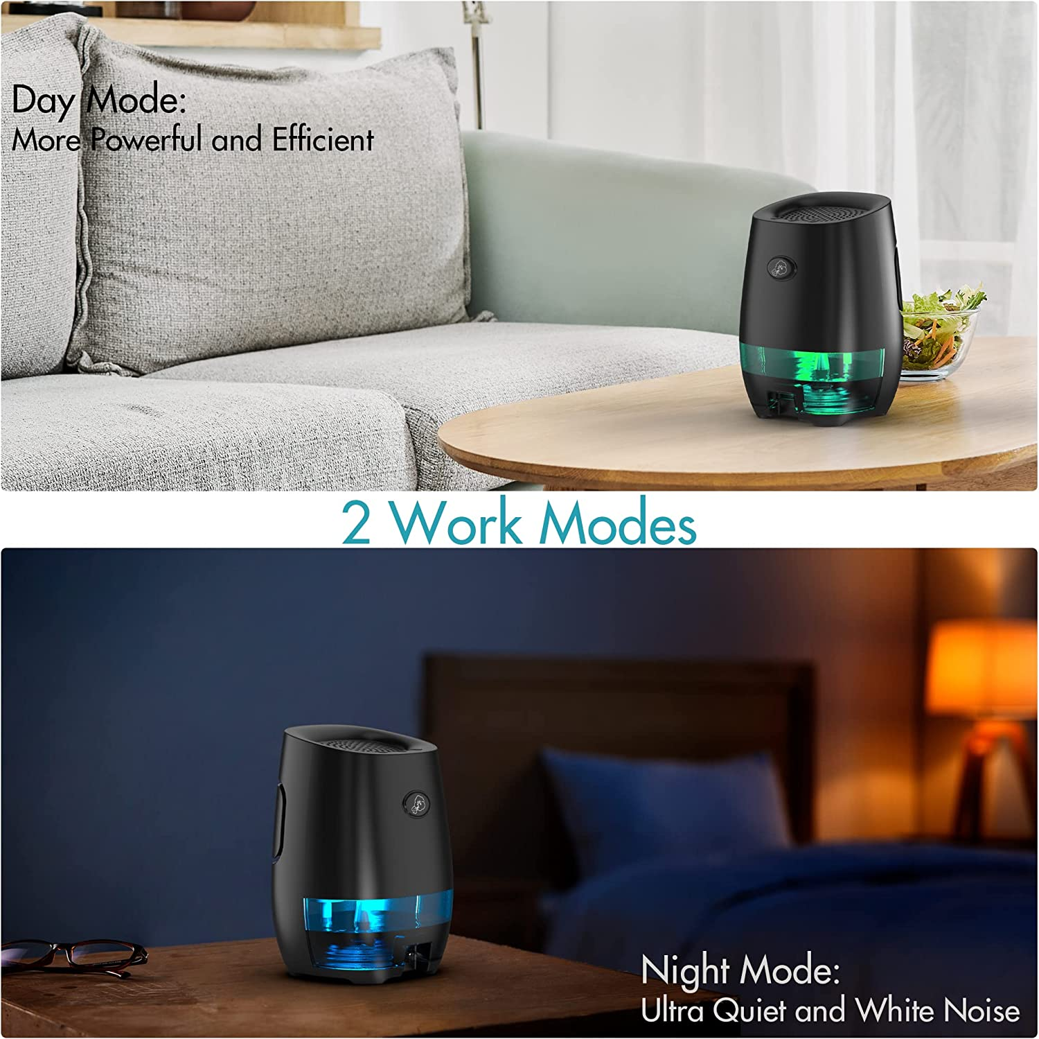 Dehumidifiers 35OZ Dehumidifier Small Dehumidifiers for Home Bedroom Bathroom